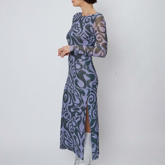 Find Me Now - Dream On Mesh Dress - Picture 5 of 8